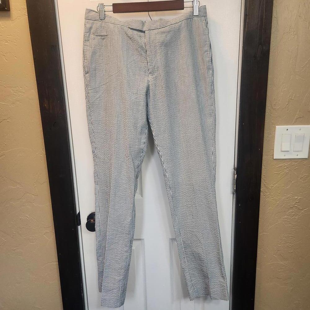 EDGE by W.O. NY Slim Fit Striped Pants with Suspenders 31x32